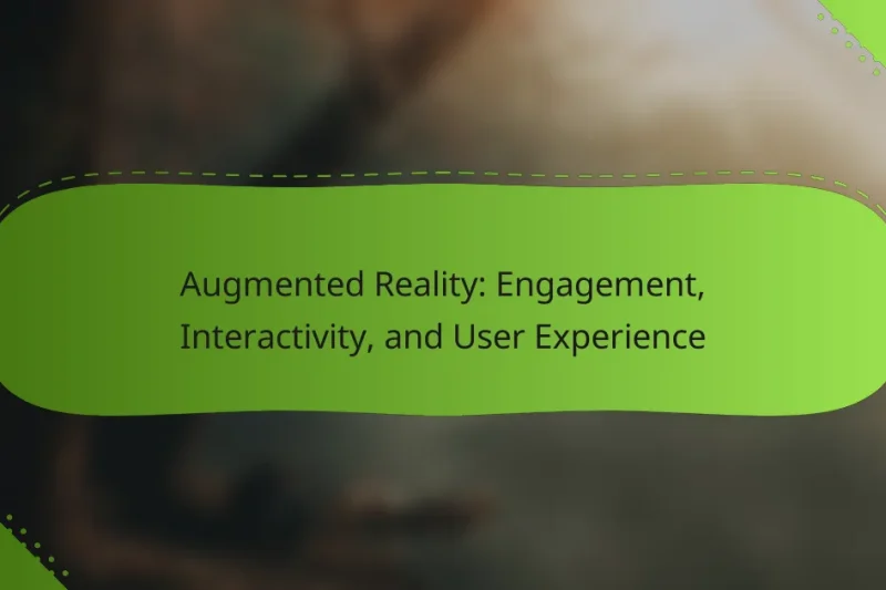 Augmented Reality: Engagement, Interactivity, and User Experience