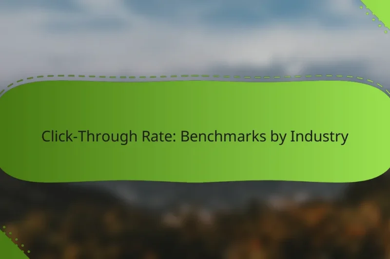 Click-Through Rate: Benchmarks by Industry
